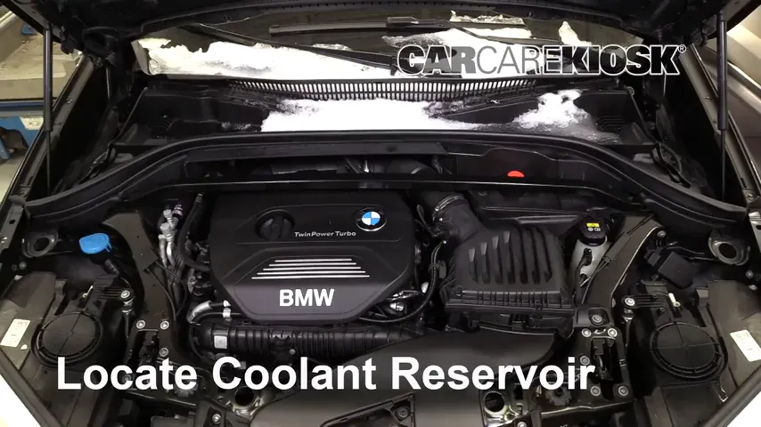 2017 BMW X1 sDrive28i 2.0L 4 Cyl. Turbo Coolant (Antifreeze) Add Coolant
